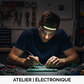 Lampe frontale 230° haute performance
