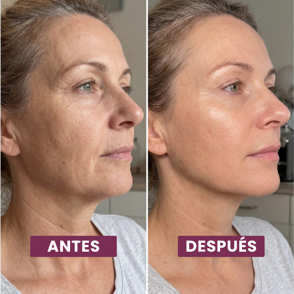 Mascarilla de biocolágeno con brocha de aplicación